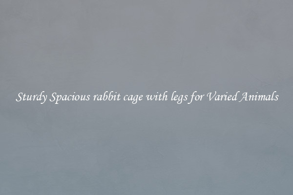 Sturdy Spacious rabbit cage with legs for Varied Animals