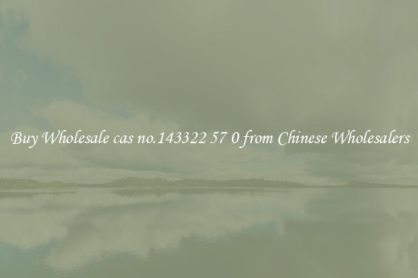 Buy Wholesale cas no.143322 57 0 from Chinese Wholesalers