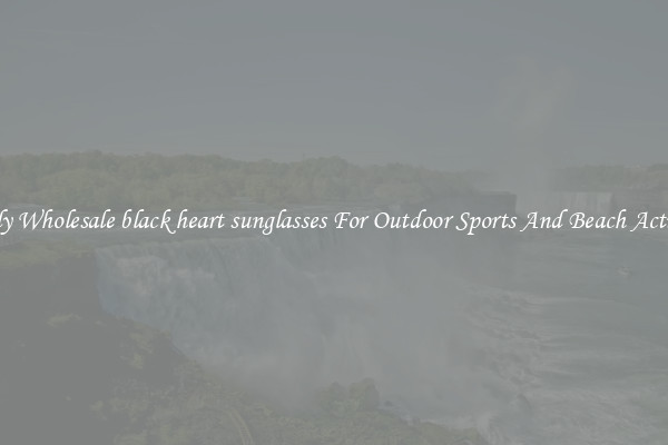 Trendy Wholesale black heart sunglasses For Outdoor Sports And Beach Activities
