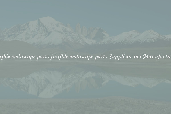 flexible endoscope parts flexible endoscope parts Suppliers and Manufacturers