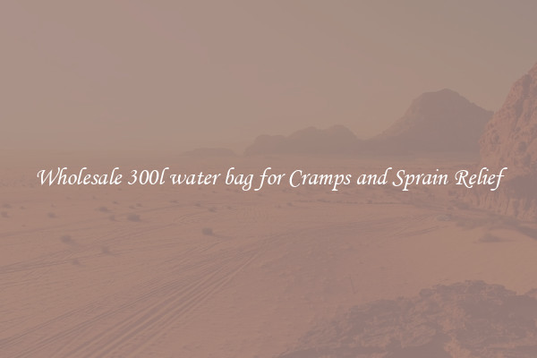 Wholesale 300l water bag for Cramps and Sprain Relief