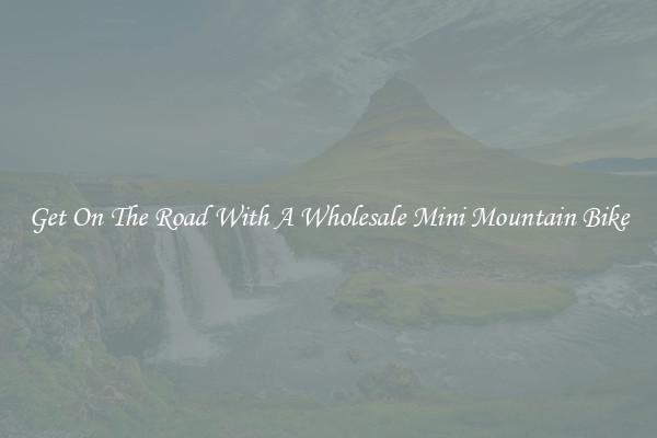 Get On The Road With A Wholesale Mini Mountain Bike